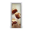 tulup.si Samolepilni tapete na vratih Wildflowers mak 85x205 cm