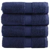 Premium ručnici za pranje SOLUND 4 kom. tamnoplave 30x30 cm 600 g/m2