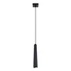 Sollux SL.1400 - Luster na sajli PRYSM 1xG9/8W/230V crna