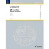 DROUET L.:25 ETUDEN FUR FLOTE