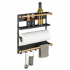 WENKO 54114100 - Organizator MAGNA 33x34 cm crna/braon