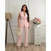 Squareonline Ženski komplet Pink Belted Chic, Roze