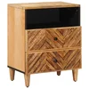 vidaXL vidaXL Nočna omarica Rjava 50 x 33 x 60 cm Masiven les manga, (5000247543)