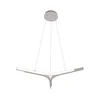 LED luster na sajli ALTA LED/30W/230V srebrne boje