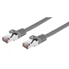C-TECH Patchcord Cat6, FTP, siv, 20 m