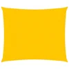 Jedro za zaštitu od sunca 160 g/m2 pravokutno žuto 2x2,5 m HDPE