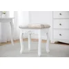 CHOMIK VINTAGE BELO TABURET 38 x 28 x 45 cm *8447