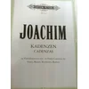 JOACHIM:CADENZAS/KADENZAS TO VIOLIN CONCERTOS VIOTTI,MOZART,BEETHOVEN,BRAHMS