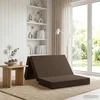 Sofa na razvlačenje 90 x 67 x 45 cm Sivosmeđa