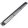 ExeLink Patch Panel cat6 24P 19 1U bez modula, sa uzemljenjem ( EXE258 )