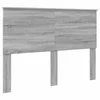 Vidaxl Vzglavje Siva Sonoma 100 cm Konstruirano leseno