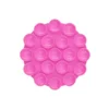 Octobuddy round stiker za telefon roze