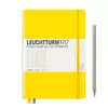 Notebook Medium (A5) Hardcover, Linije, Limun žuti