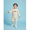 Sinsay - Set pamučnih majica dugih rukava 2 pack - krem