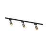 Zuma Line 3552 - Spot svetlo za šinski sistem TUBE 3xGU10/35W/230V crna/zlatna