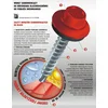 shumee SAMOVRTALNI VIJAK 4,8*35 MM RAL 5010 - 5 STO - WSB 35 5010W