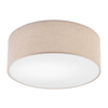 Plafonsko svetlo MONTE 1xE27/60W/230V, prečnik 35 cm, braon