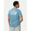Calvin Klein Jeans Majica Resort Graphic LV04RG802G Modra Regular Fit