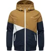 Ragwear Funkcionalna jakna Renad nočno modra/rjava/bela