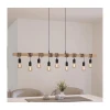 Eglo 44099 - Lestenec na vrvici TOWNSHEND 9xE27/60W/230V - FSC certifikat