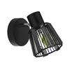 Prezent 27516 - Zidno reflektorsko svetlo PONTEO 1xE27/40W/230V crna