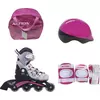 ROLER PW-116A DALM. ROZI SET KACIGA I ŠTITNICI PVC ABEC5 XS(26-29)