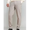 Sinsay - Slim fit chino pantalone u kariranom uzorku - svetlo siva