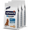 ADVANCE Hrana za odrasle pse Medium Light 3kg