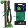 KADAX 8 m fleksibilna vrtna žica za vezanje rastlin, zelena