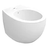 SENTIMENTI Stenski viseči bidet 36x51 cm - Bela - 36,3x51 cm - Isvea - 24 - Keramika - Classic - 363 - 510 - 14