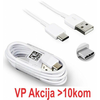 GEMBIRD USB Type-C kabl/ CCP-USB2-AMCM-1M/ 1m/ bela