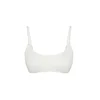 Trendyol Ecru Strapless Textured Bikini Top