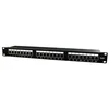 Gembird NPP-C524-002 Cat.5E 24 Port oklopljeni patch panel, 19 1U
