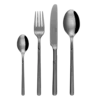 Set pribora 20 kosov — Kanton PVD svetlo siv svetleč - W0122