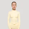 GymBeam Women‘s Luma Sports Top Butter Yellow