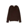 TOM TAILOR Pulover temno rjava