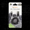 S BOX Kabl USB A / Type C Fruity 1 5 m Black