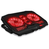 CONNECT IT CCP-2200-RD-Podloga za hlađenje laptopa, 4x ventilatora, 2x USB, crna/crvena