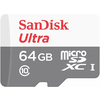 SanDisk Ultra MicroSDXC spominska kartica, 64 GB, UHS-I + SD adapter