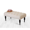 Atelier del Sofa Trpezarijska klupa Missus 92x43x48cm Krem