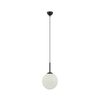 ITALUX PND-5578-1M-BK - Luster na sajli DEORE 1xE27/40W/230V crna