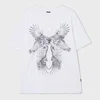 Cropp - Bela majica s printom - white