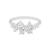 ETHISHER DIAMANTEN Prstan srebrna