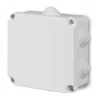 shumee Nadometna doza IP55 118x118x60mm bela 0222-00 Trdna in prostorna 6 izhodov