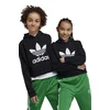 Adidas Jopica S Kapuco Cropped Girl Otroci Oblačila Puloverji IJ9719 Črna