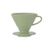 Dripper Hario V60-02 keramični + 40 filtrov - Oljka