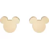 Disney Minimalistični pozlačeni uhani Mickey Mouse E600179PL-B.CS