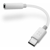 Fixed LINK adapter za povezavo slušalk z USB-C na 3, 5mm jack z DAC čipom, bel