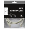 Gembird PP6U-CU-3M Mrezni kabl, CAT6 BAKARNI UTP Patch cord 3m grey