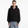 Mikina PLEASURES Spiders Fitted Zip Hoodie Black S